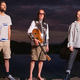Rundgren, center, with the rest of the Runddans crew